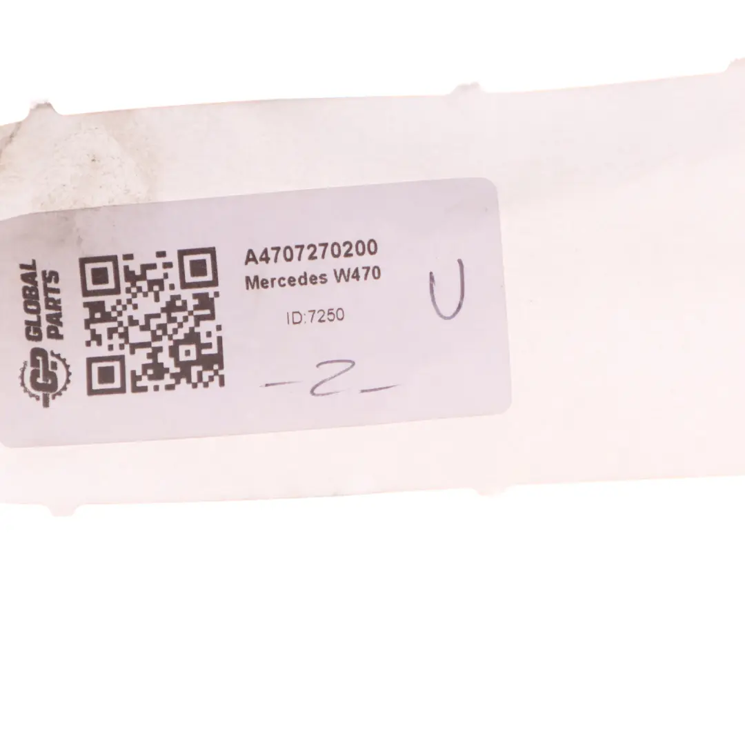 Mercedes W470 Door Window Guide Seal Gasket Rubber Front Left N/S A4707270200