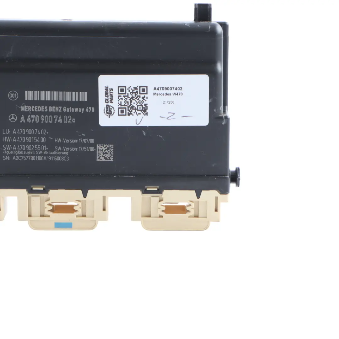 Mercedes X250 W470 Gateway Control Unit Module ECU A4709007402