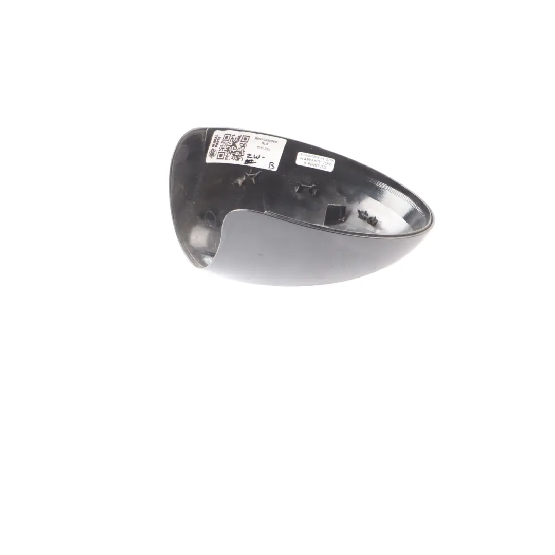 Mini Cooper R50 R53 Cover Cap Casing Right O/S Wing Mirror Black