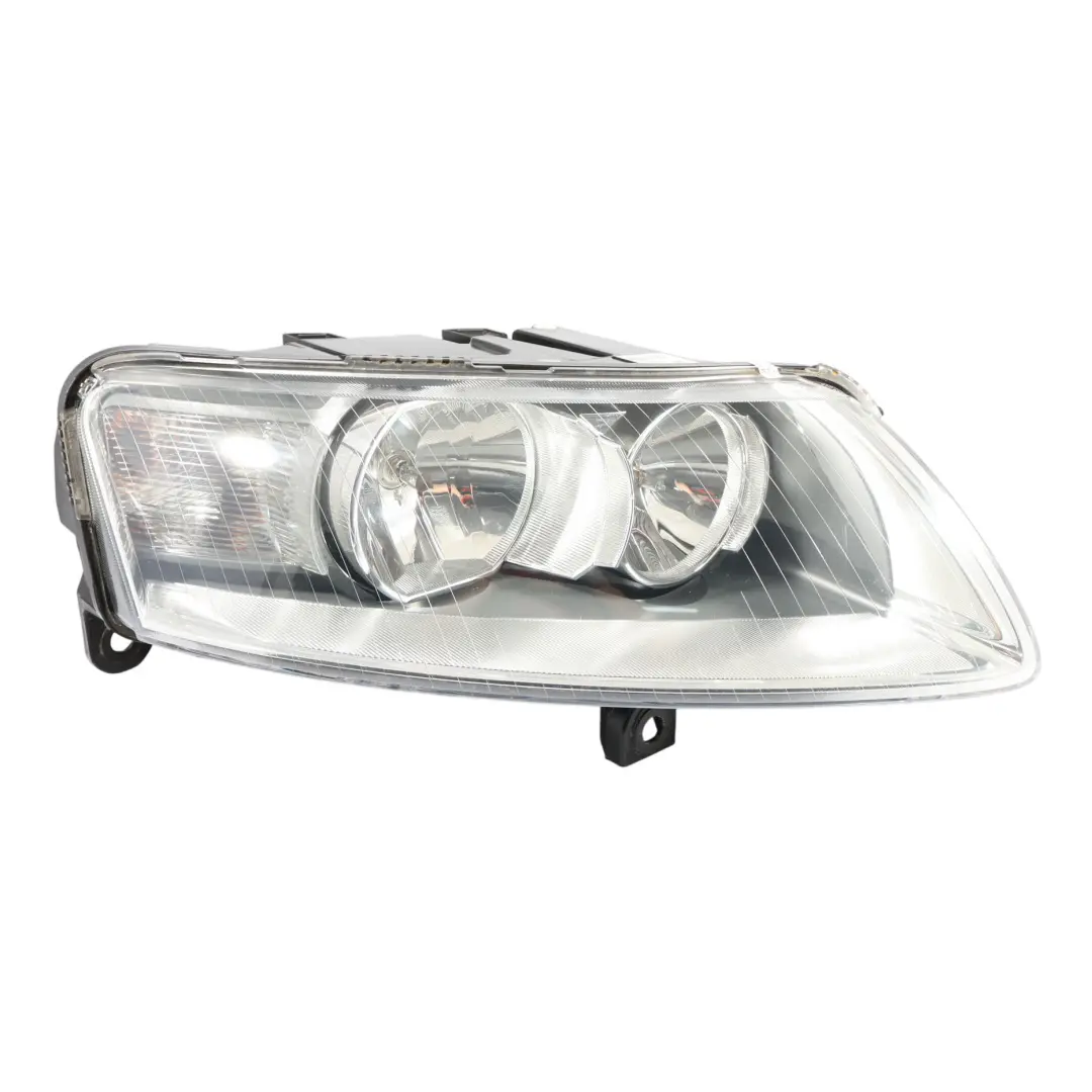 Audi A6 C6 Front Lamp Headlight Halogen Right O/S Driver's Side 4F0941004C