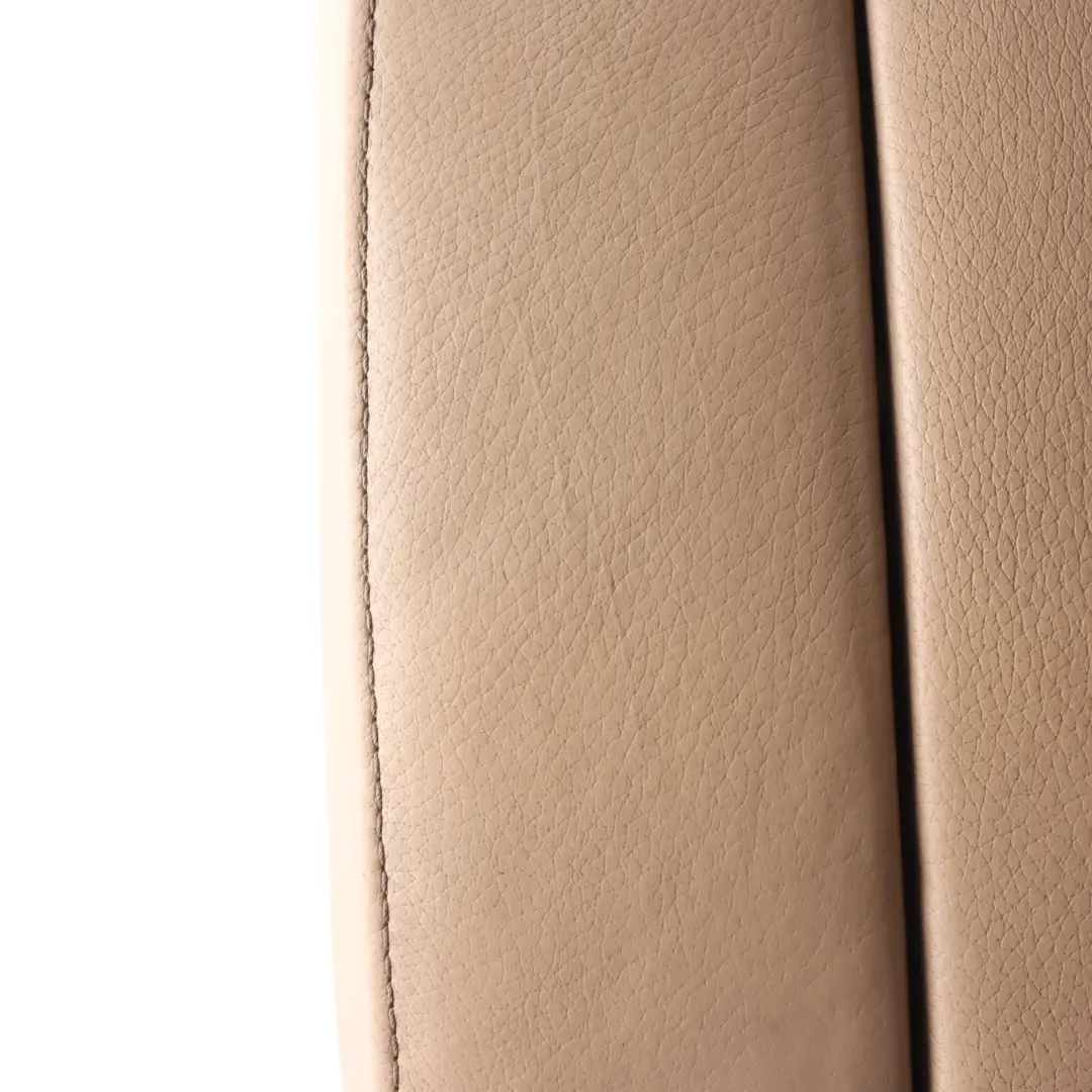 BMW E90 E91 Front Centre Console Arm Rest Armrest Cover Leather Beige 7147224
