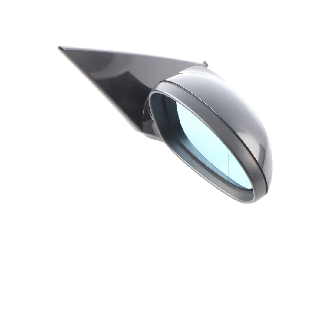 BMW 1 Series 2 E87 Heated Right Wing Mirror O/S High Gloss Black Sapphire 475