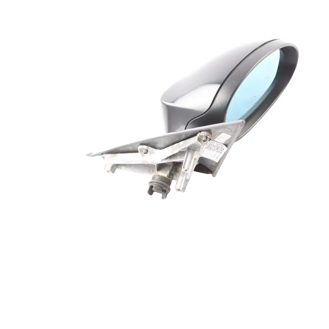 BMW 1 Series 2 E87 Heated Right Wing Mirror O/S High Gloss Black Sapphire 475