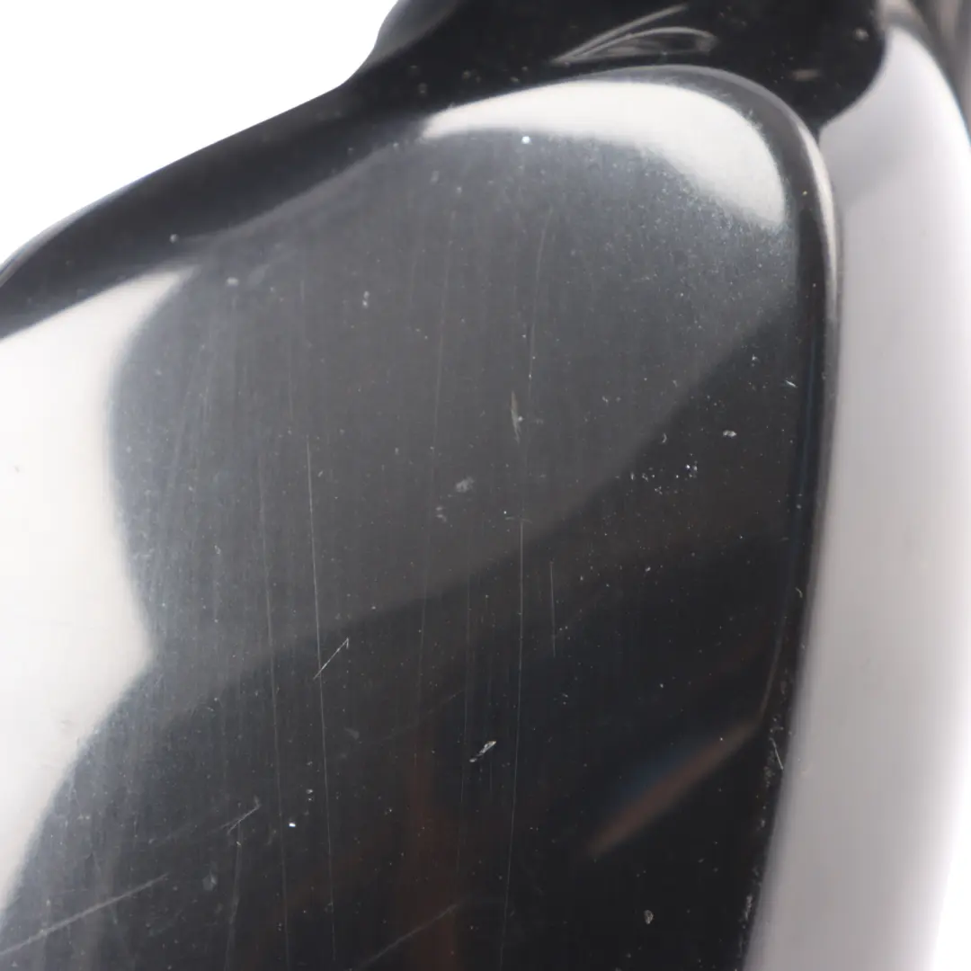 BMW 1 Series 2 E87 Heated Right Wing Mirror O/S High Gloss Black Sapphire 475
