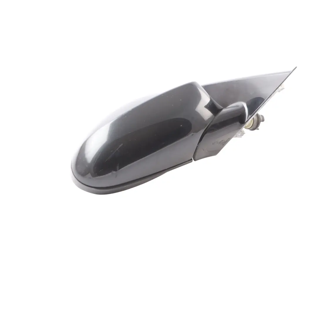 BMW 1 Series 2 E87 Heated Right Wing Mirror O/S High Gloss Black Sapphire 475