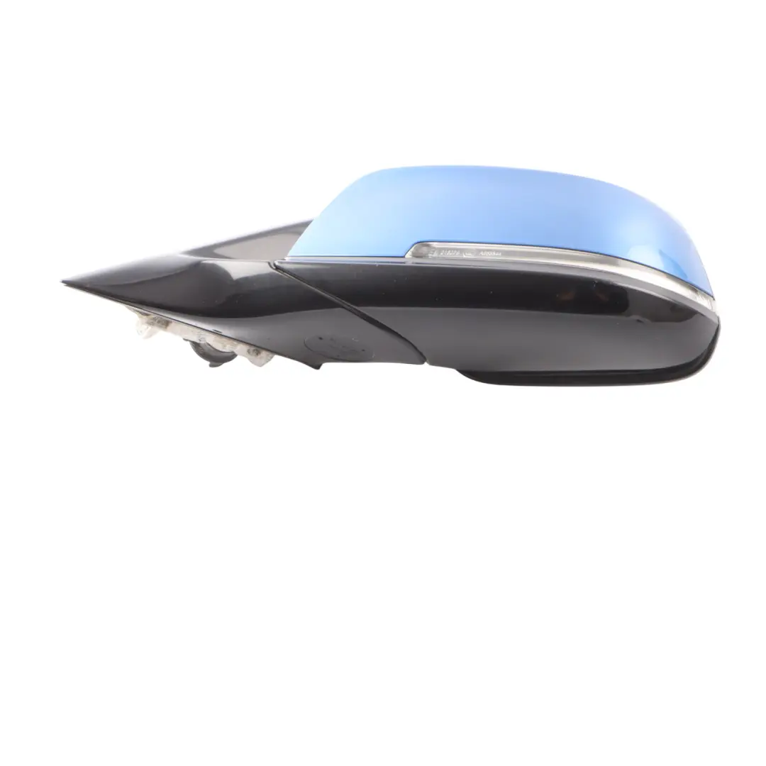 BMW F30 M Sport Mirror Wing Heated Left N/S Door Estoril Blau B45 7245217