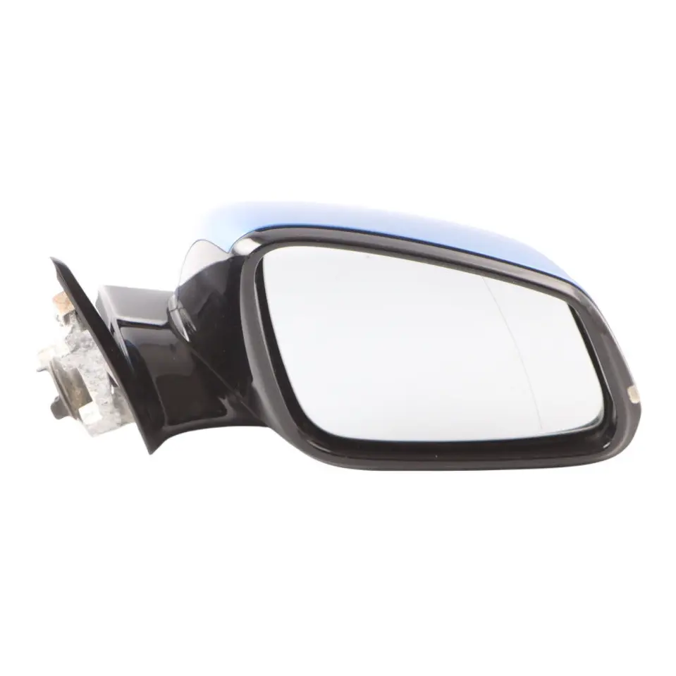 BMW F30 M Sport Mirror Wing Heated Right O/S Door Estoril Blau B45 7245218