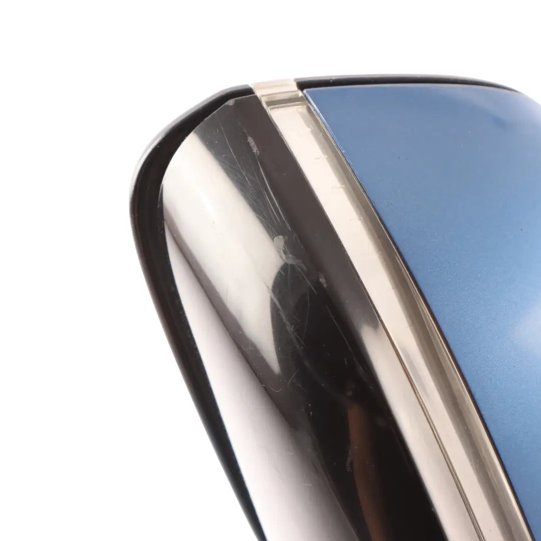 BMW F30 M Sport Mirror Wing Heated Right O/S Door Estoril Blau B45 7245218