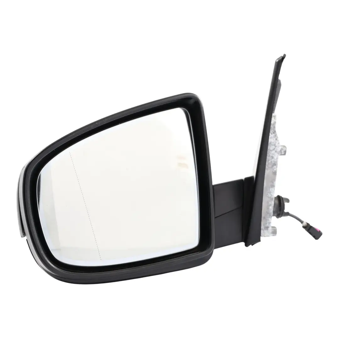 BMW E71 Auto Dip Power Fold Left Wing Mirror N/S Titansilber Silver 354 7282781
