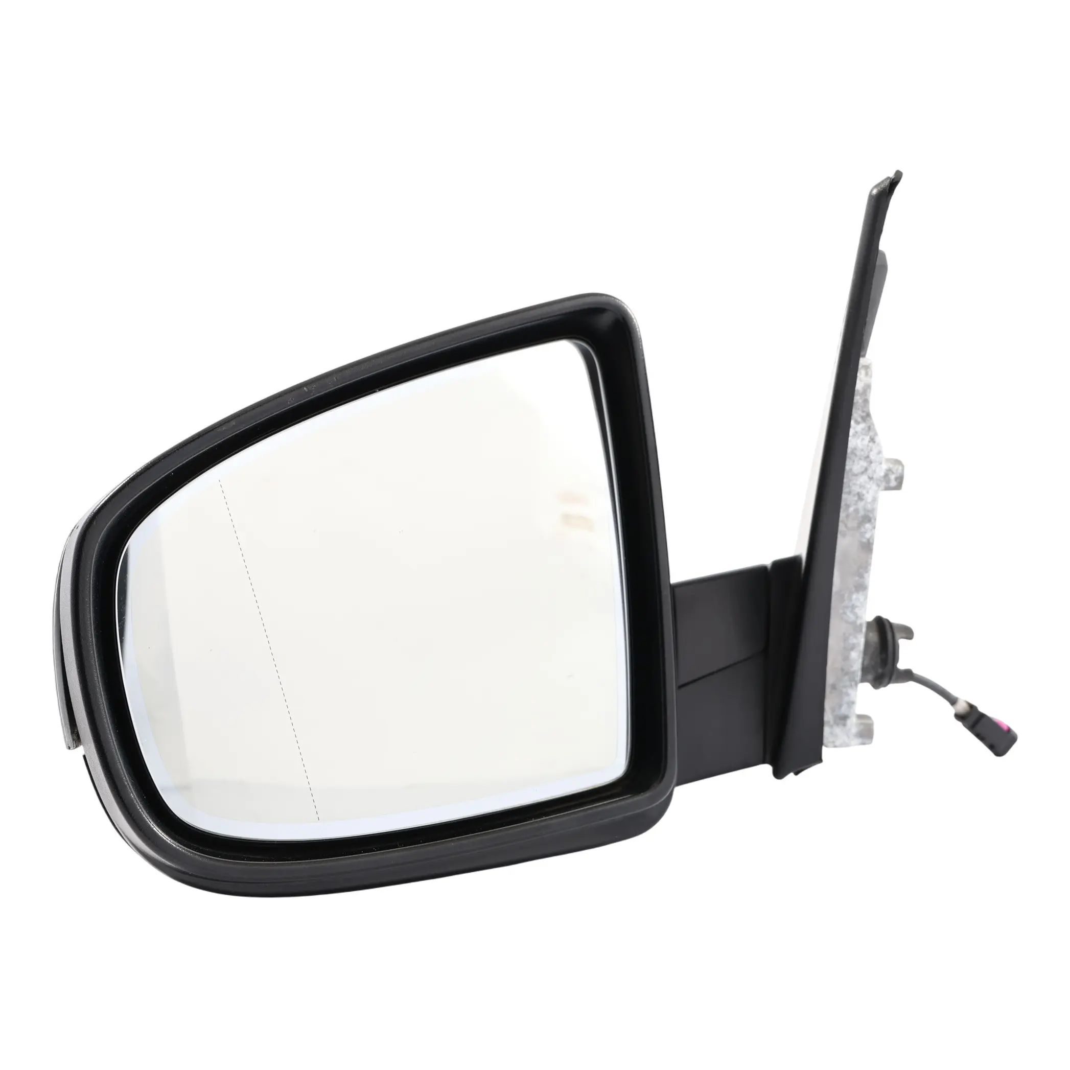 BMW E71 Auto Dip Power Fold Left Wing Mirror N/S Titansilber Silver 354 7282781