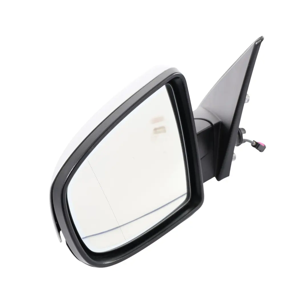 BMW E71 Auto Dip Power Fold Left Wing Mirror N/S Titansilber Silver 354 7282781
