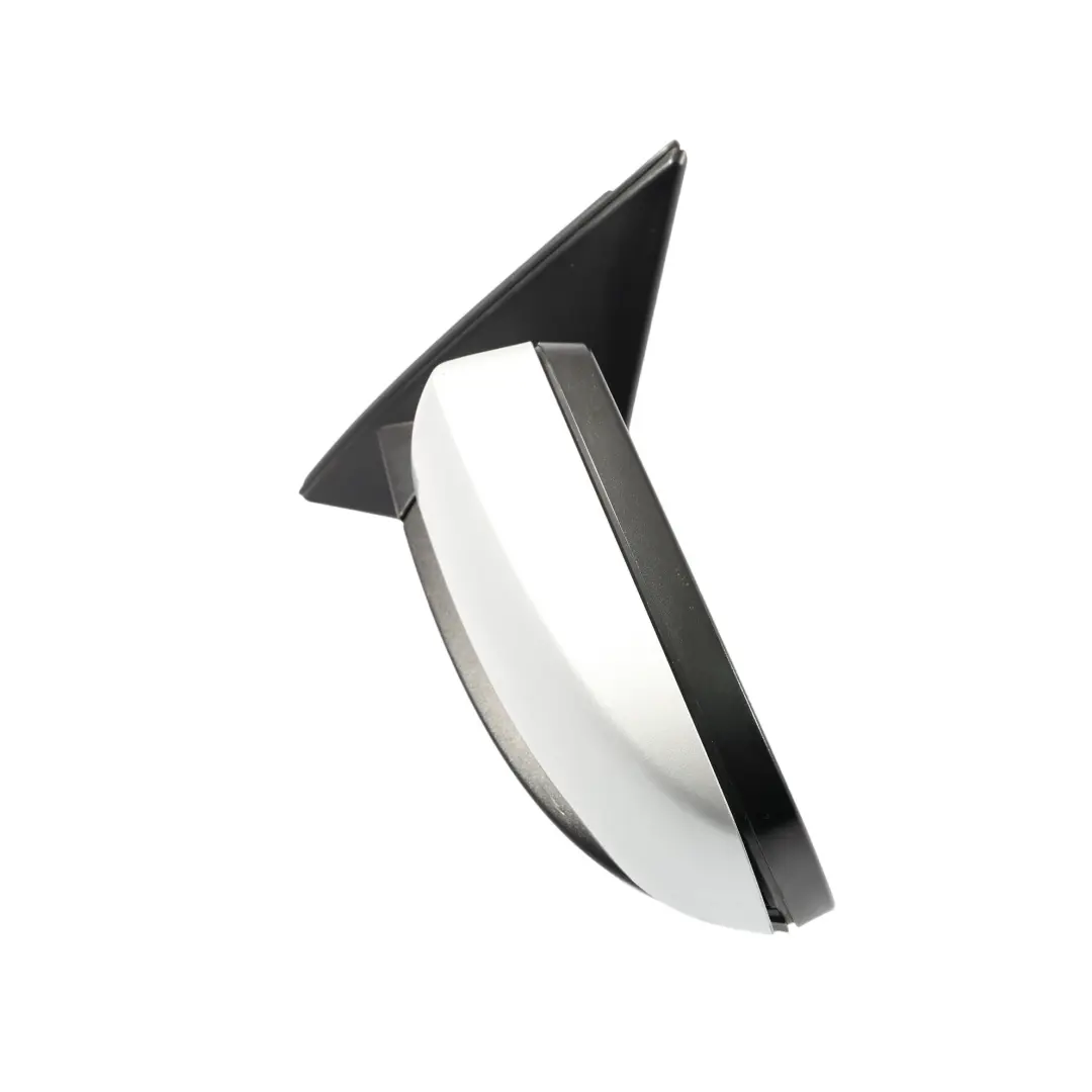 BMW E71 Auto Dip Power Fold Left Wing Mirror N/S Titansilber Silver 354 7282781