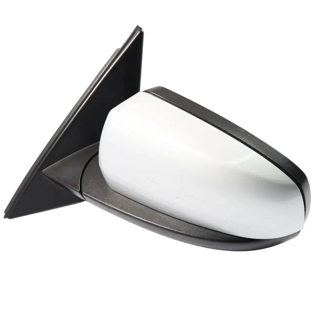 BMW E71 Auto Dip Power Fold Left Wing Mirror N/S Titansilber Silver 354 7282781