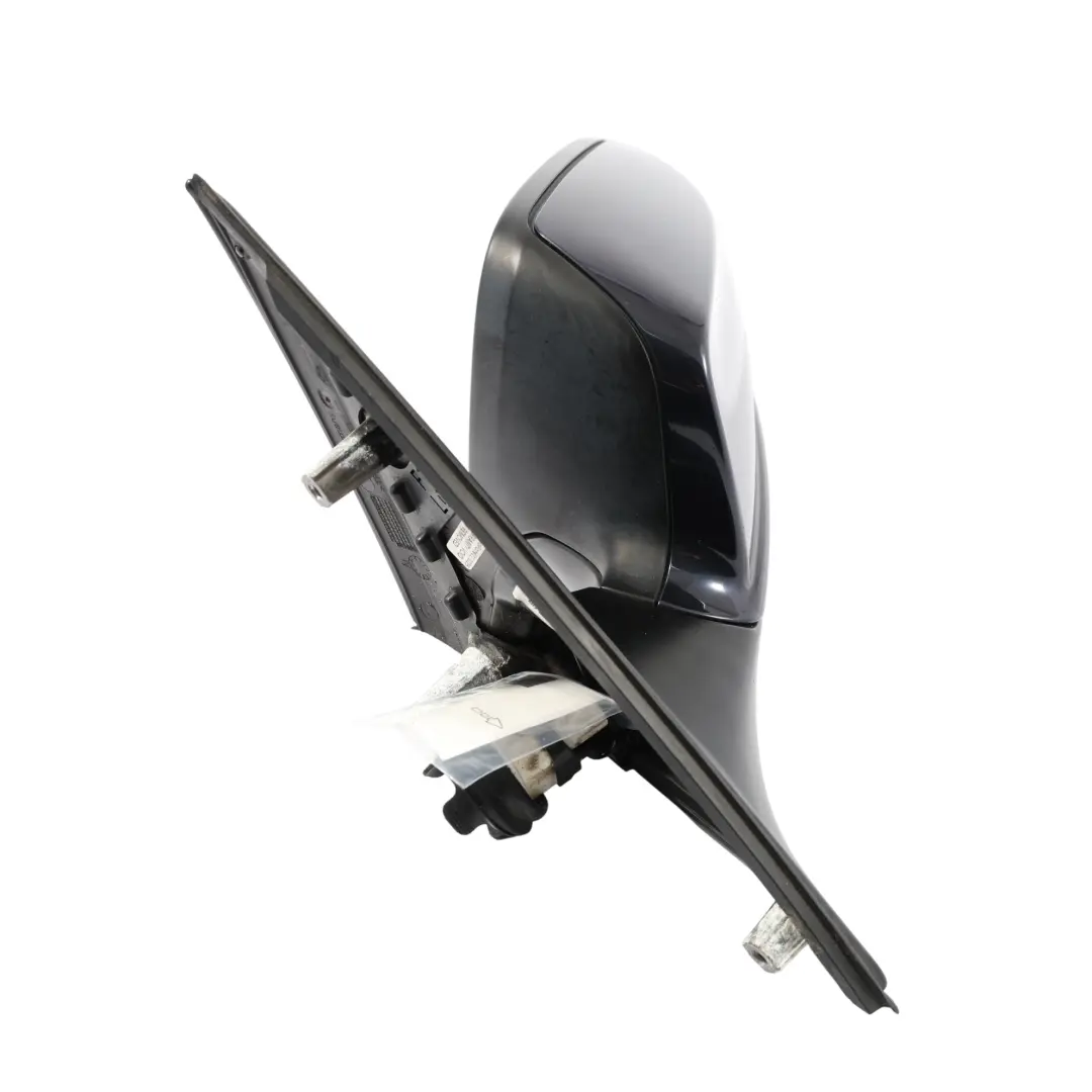 Wing Mirror Door BMW F10 F11 Heated Left N/S Outside Imperial Blue - A89 7322481
