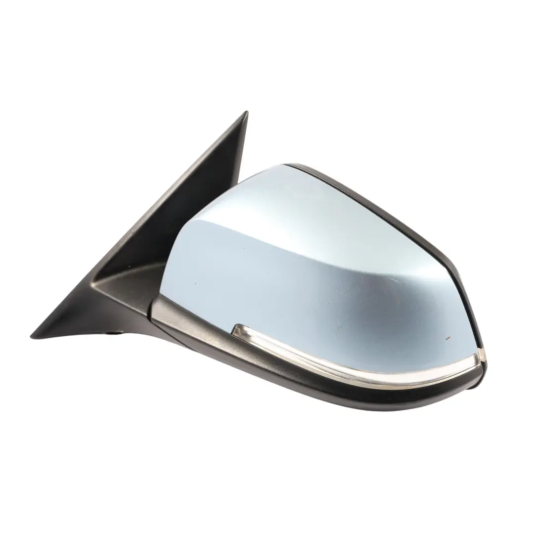 Wing Mirror BMW F30 F31 Door Heated Heated Left N/S Liquid Blue Metallic - B40