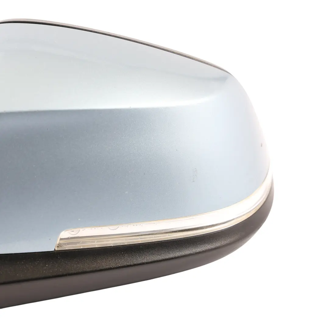 Wing Mirror BMW F30 F31 Door Heated Heated Left N/S Liquid Blue Metallic - B40