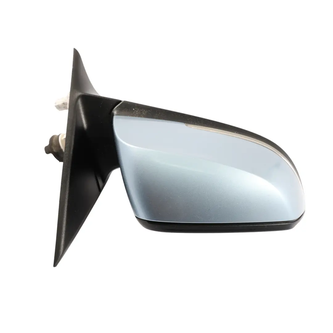 Wing Mirror BMW F30 F31 Door Heated 6 Pin Right O/S Liquid Blue Metallic - B40