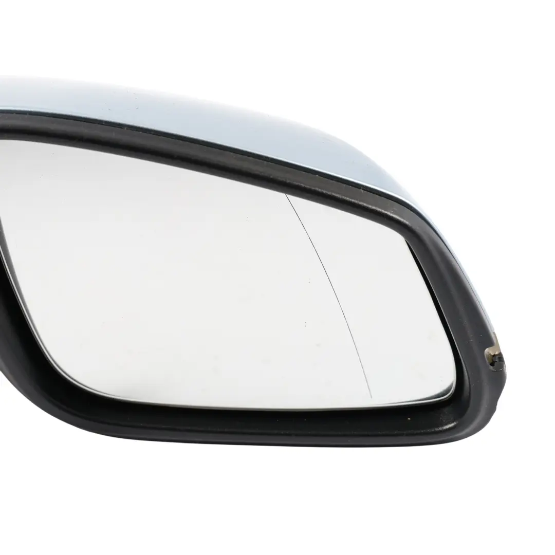Wing Mirror BMW F30 F31 Door Heated 6 Pin Right O/S Liquid Blue Metallic - B40