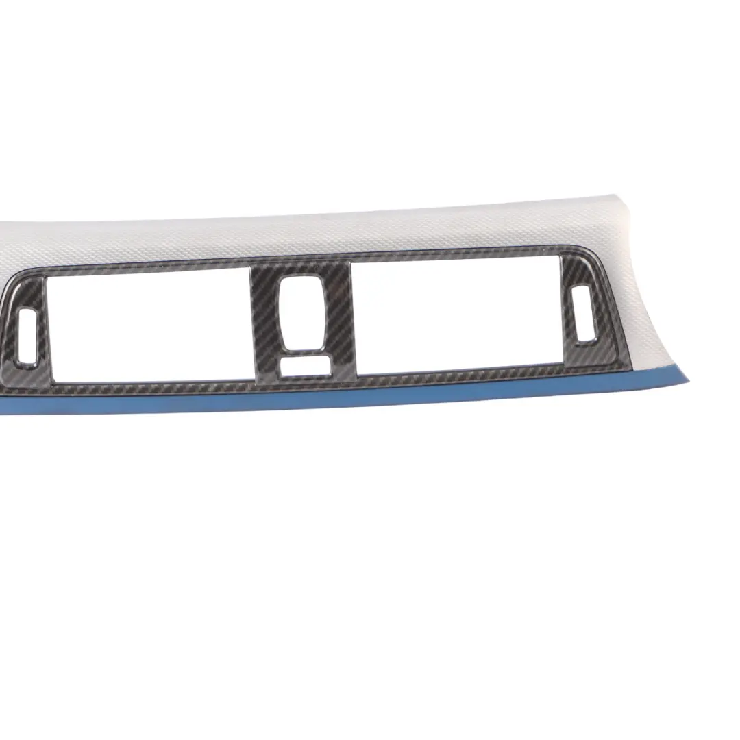 BMW F30 Dashboard Panel Cover Hexagonal Alu Matt Passenger Side 8054952 