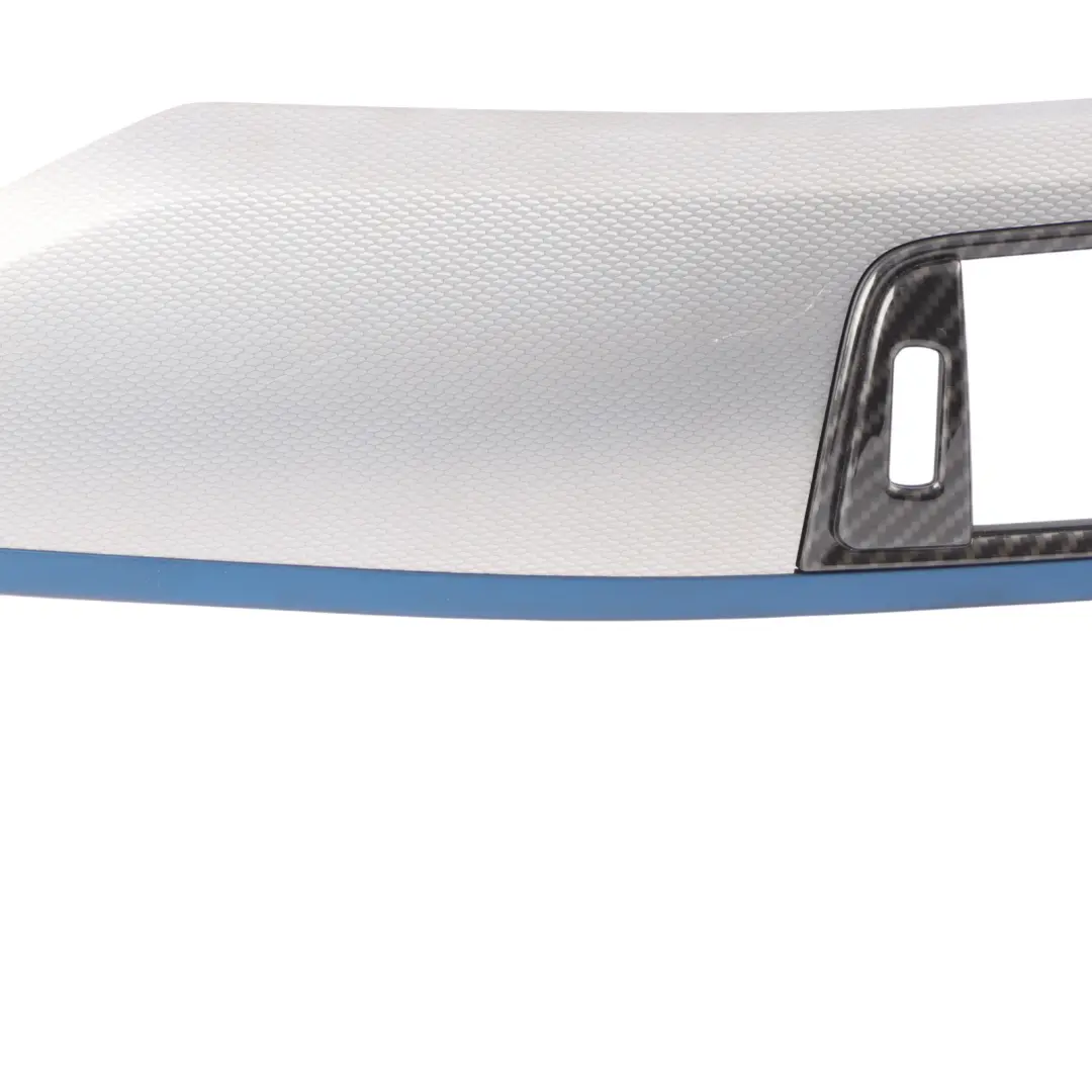 BMW F30 Dashboard Panel Cover Hexagonal Alu Matt Passenger Side 8054952 