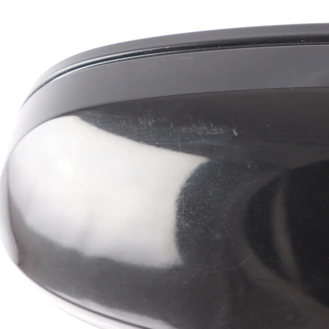 Audi A4 B8 Door Side Electric Mirror Right O/S Black Brilliant Metallic - Y9B