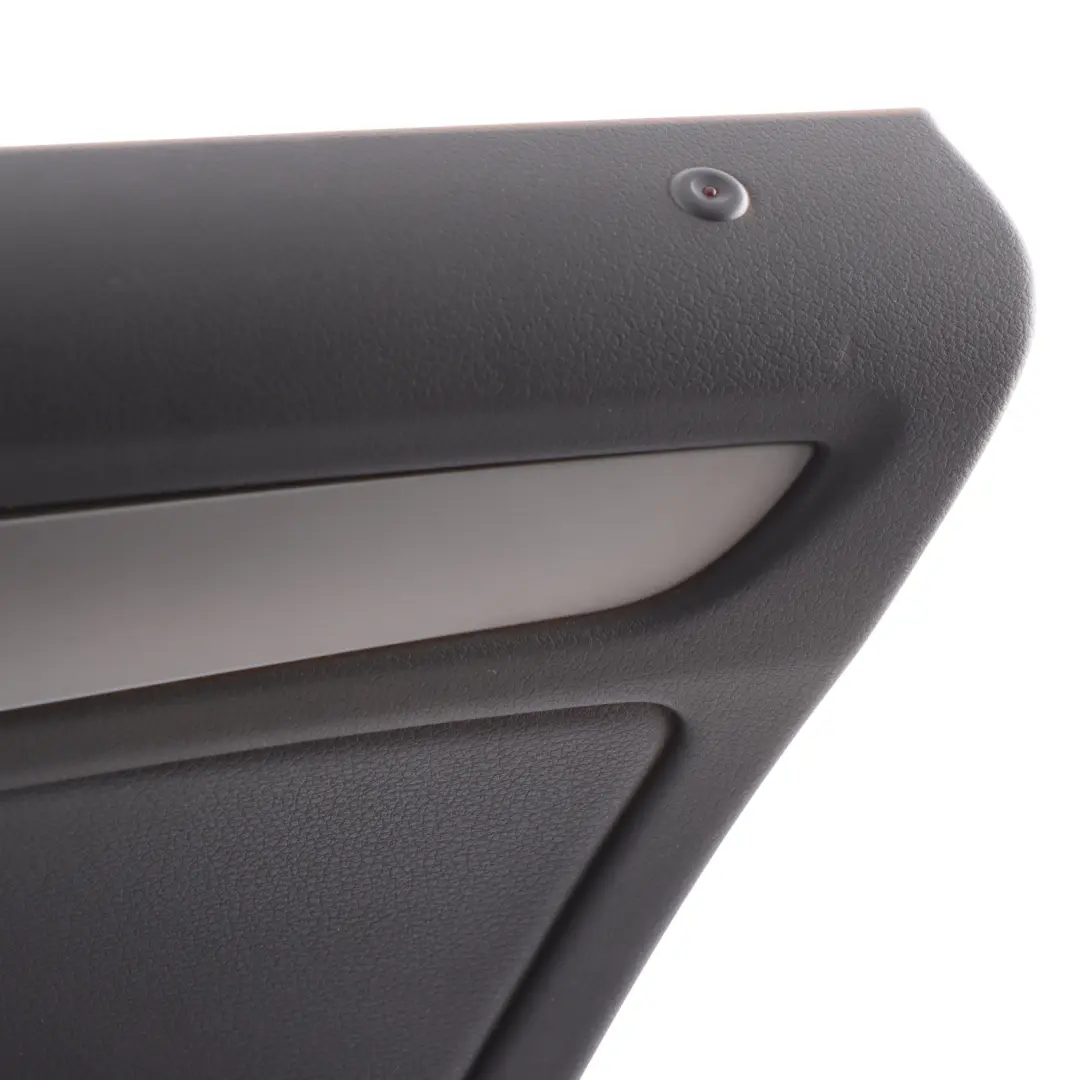 Audi A4 B8 Door Card Front Right O/S Lining Trim Panel Leather 8K2867104BC Black
