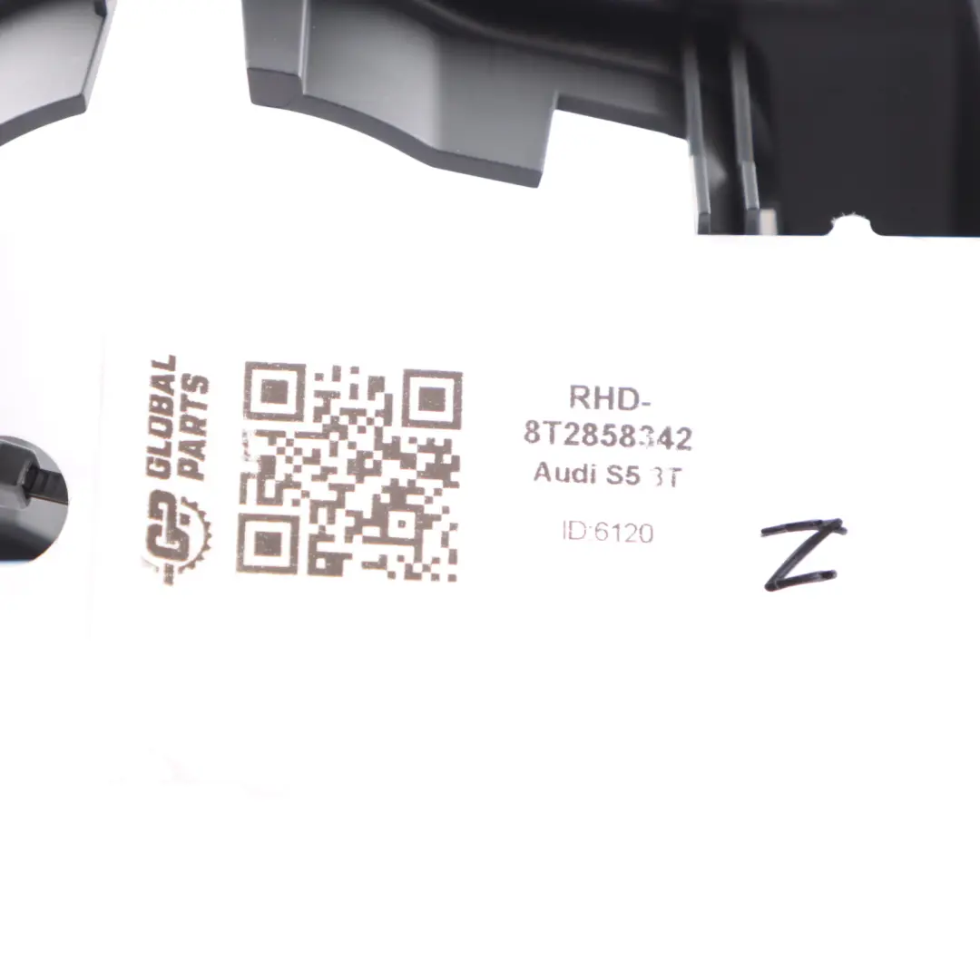 Audi A5 8T Headlight Switch Panel Cover Trim Surround Black 8T285834