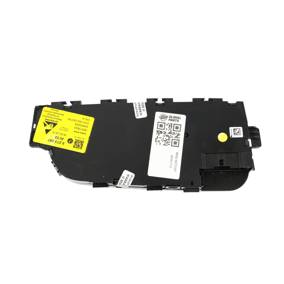 BMW X5 F15 Passenger Seat Adjustment Control Unit Panel Front Left N/S 9273397
