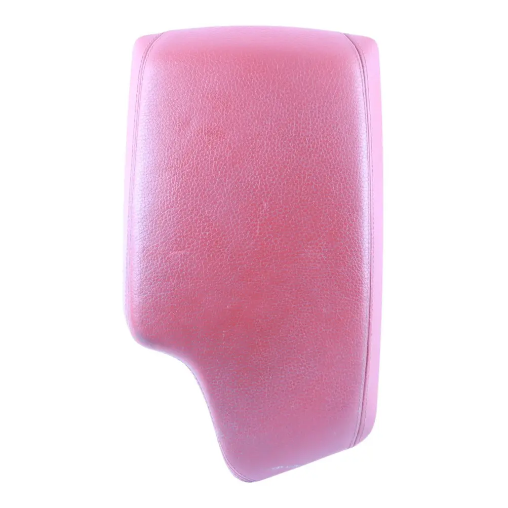 Leather Cover Centre Console Armrest Coral Red BMW F30 F31 F32 F33 - SKU rhd-9285139-1 - Part number 9285139