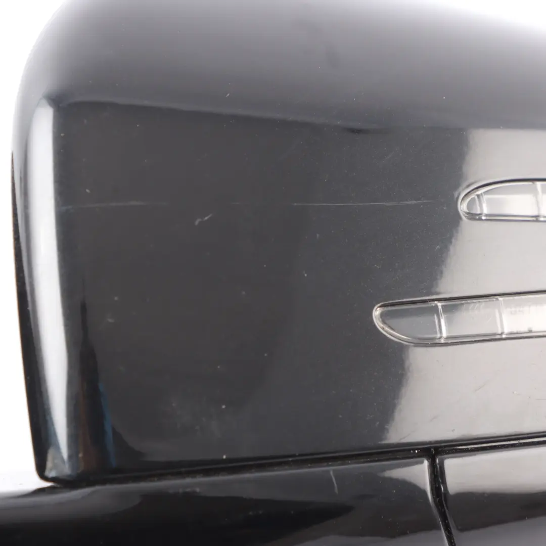 Mercedes W164 Wing Mirror Electric Outside Door Left N/S Obsidian Black - 197 