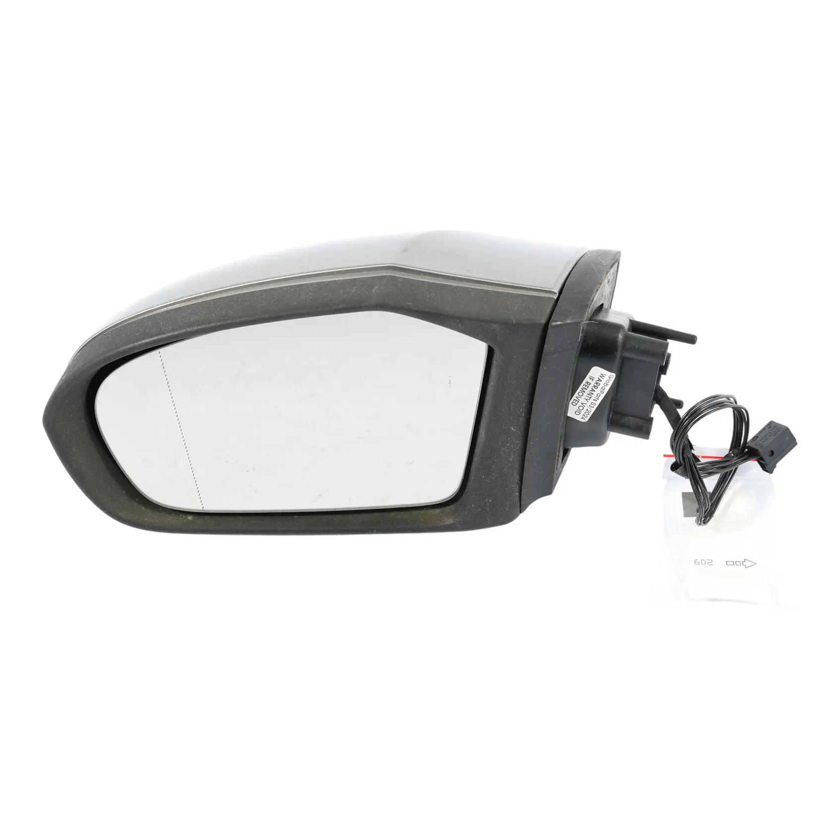 Mercedes W245 Wing Mirror Door Left N/S Comet Metallic Grey - 748