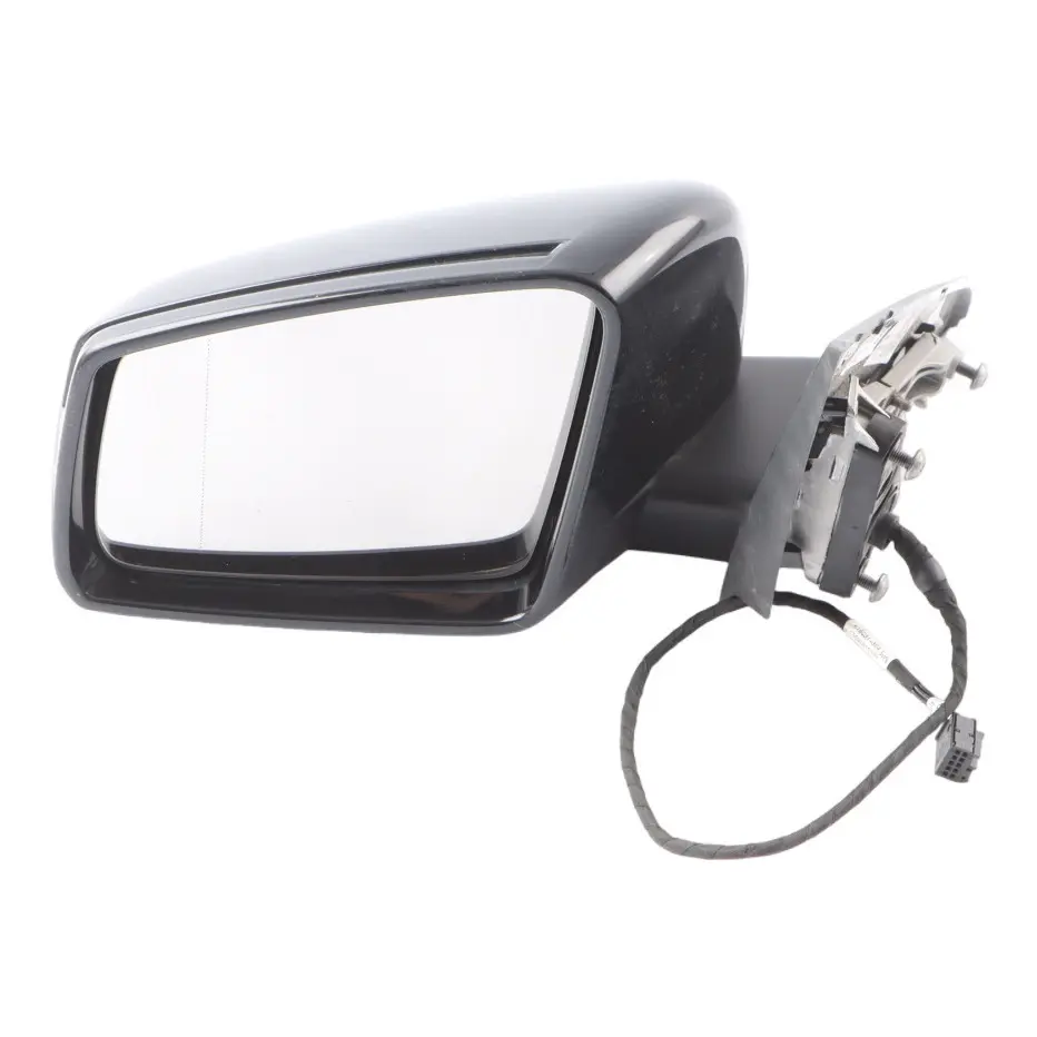Mercedes W176 Wing Mirror Door Left N/S Outside Kosmos Black - 191