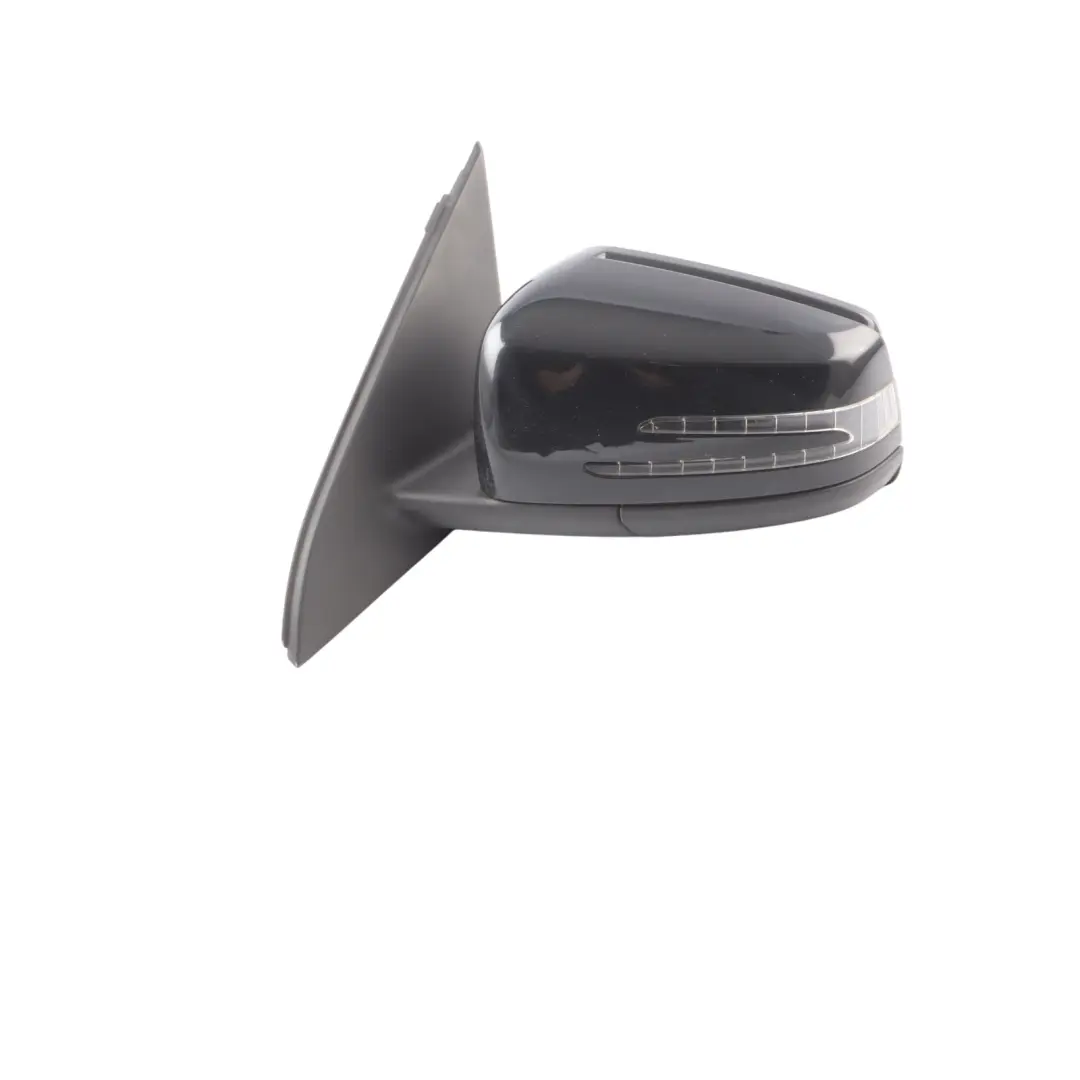 Mercedes W176 Wing Mirror Door Left N/S Outside Kosmos Black - 191