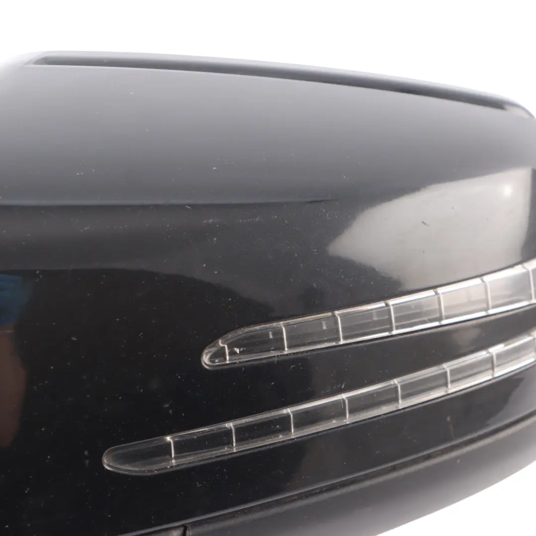 Mercedes W176 Wing Mirror Door Left N/S Outside Kosmos Black - 191