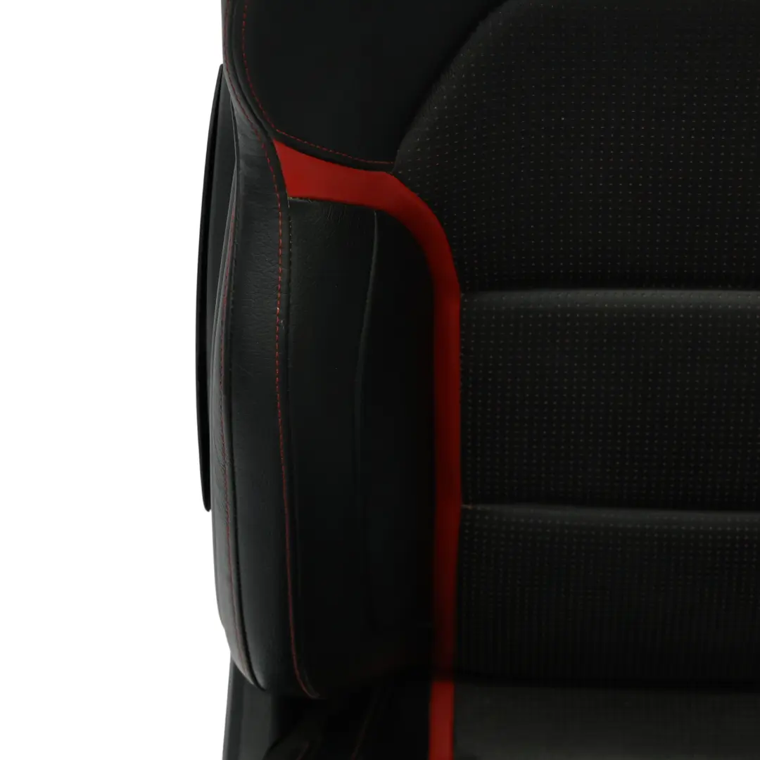 Front Seat Mercedes C117 W176 Right O/S AMG Leather Black Red Heated Memory