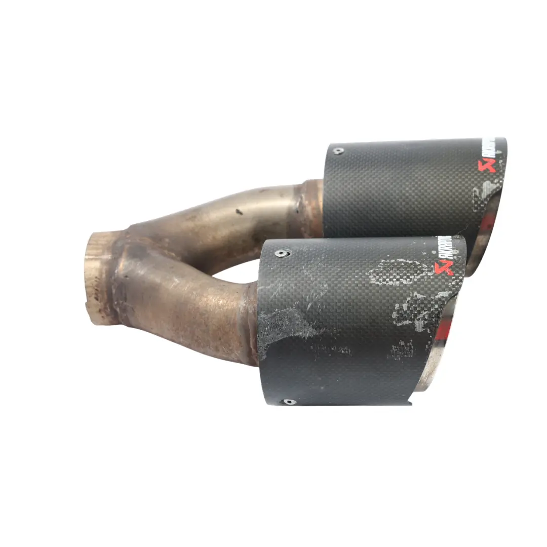 Audi S4 B8 Auspuffspitzen Akrapovic Endschalldämpfer Rohre Satz TP-CT/10