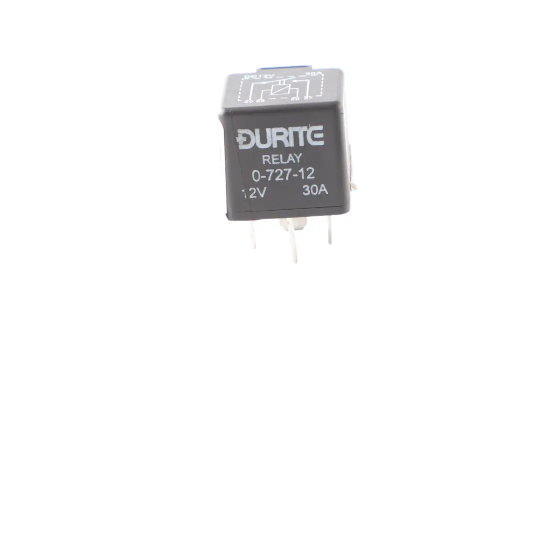 Durite Relay 4-Pin Multi Use Glow Plug Unit Set 12V 30A 0-727-12 Black