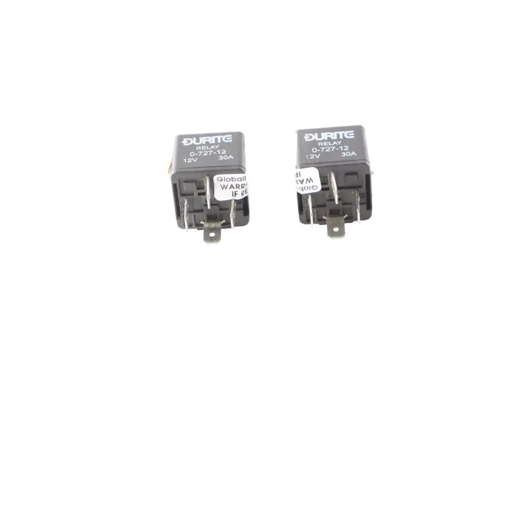 Durite Relay 4-Pin Multi Use Glow Plug Unit Set 12V 30A 0-727-12 Black