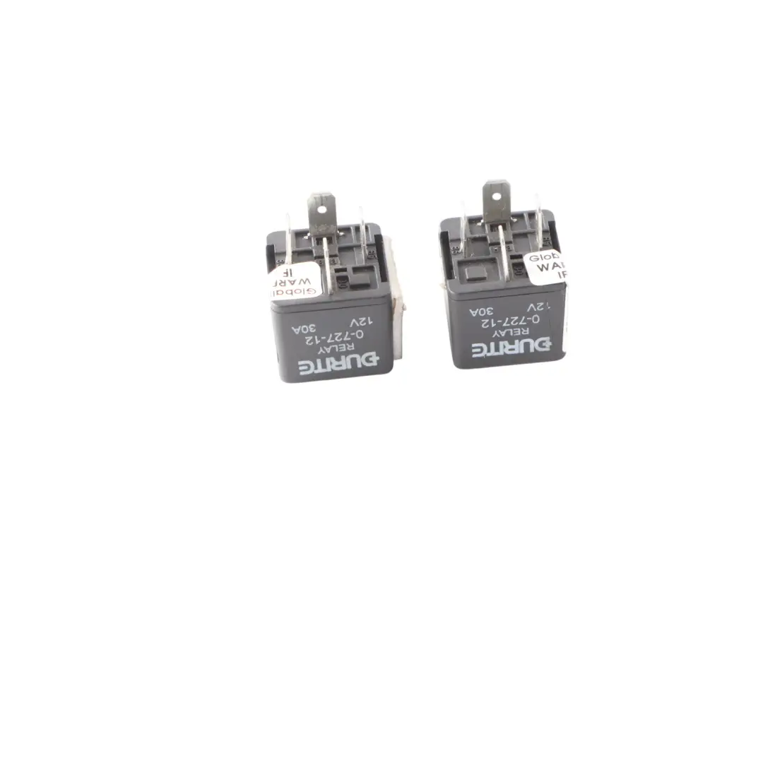 Durite Relay 4-Pin Multi Use Glow Plug Unit Set 12V 30A 0-727-12 Black