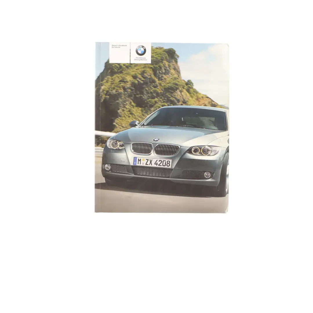 Owner's Handbook BMW E92 E93 Owner's Manual Pouch Case Wallet 0013684