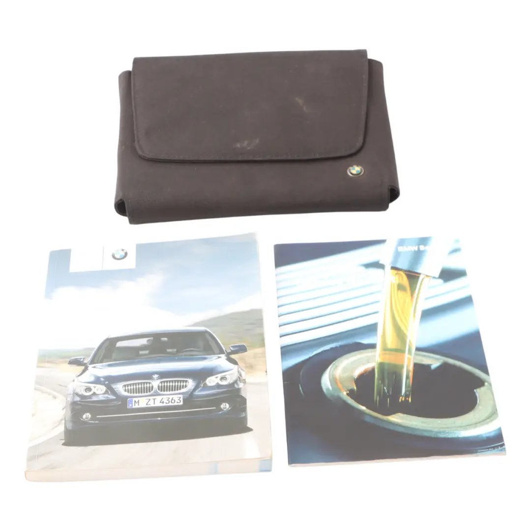 BMW 3 Series 2 E90 E91 Service Booklet Owner's Handbook Case Pouch Wallet
