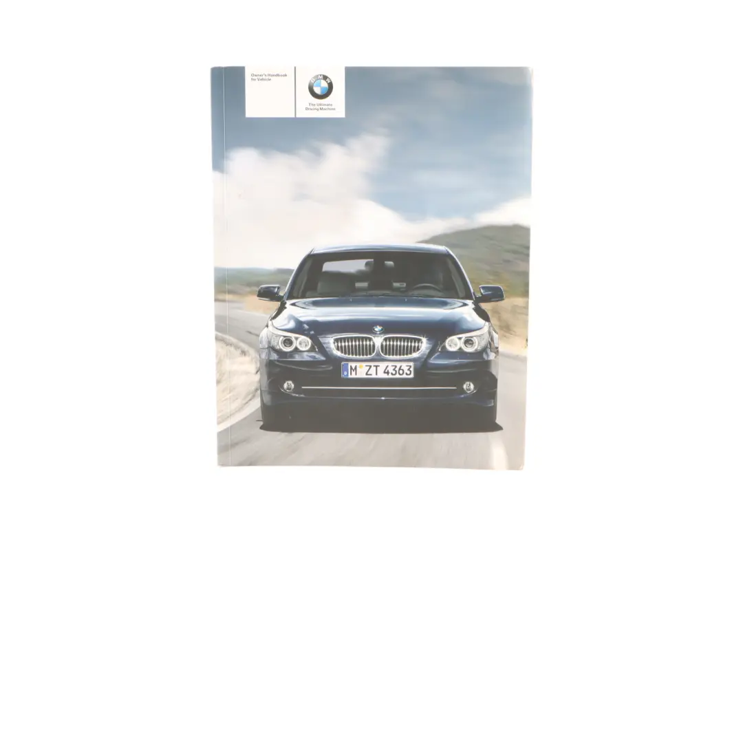 BMW 3 Series 2 E90 E91 Service Booklet Owner's Handbook Case Pouch Wallet