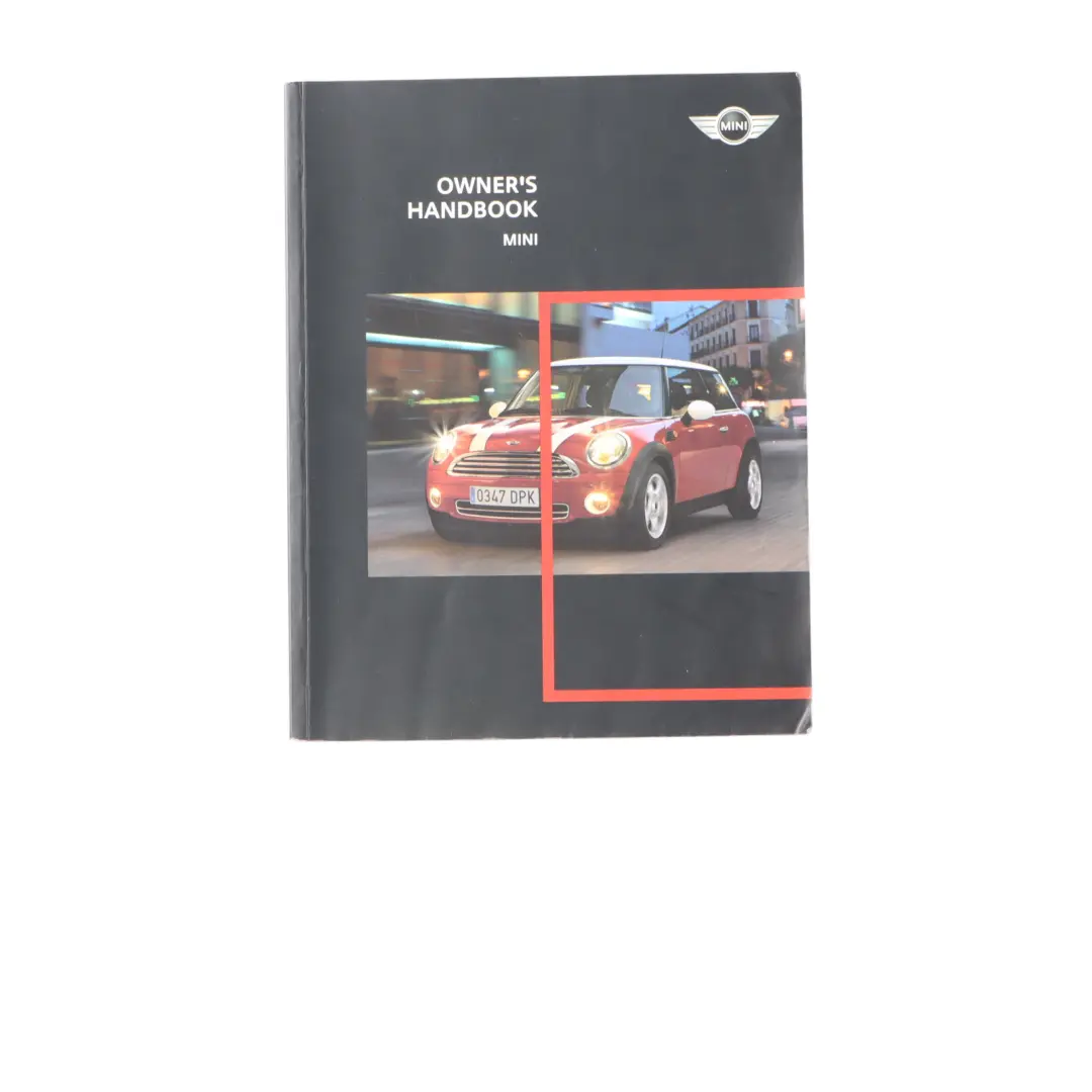 Mini Cooper D R56 Service Booklet Owner's Handbook Pouch Case Wallet Set
