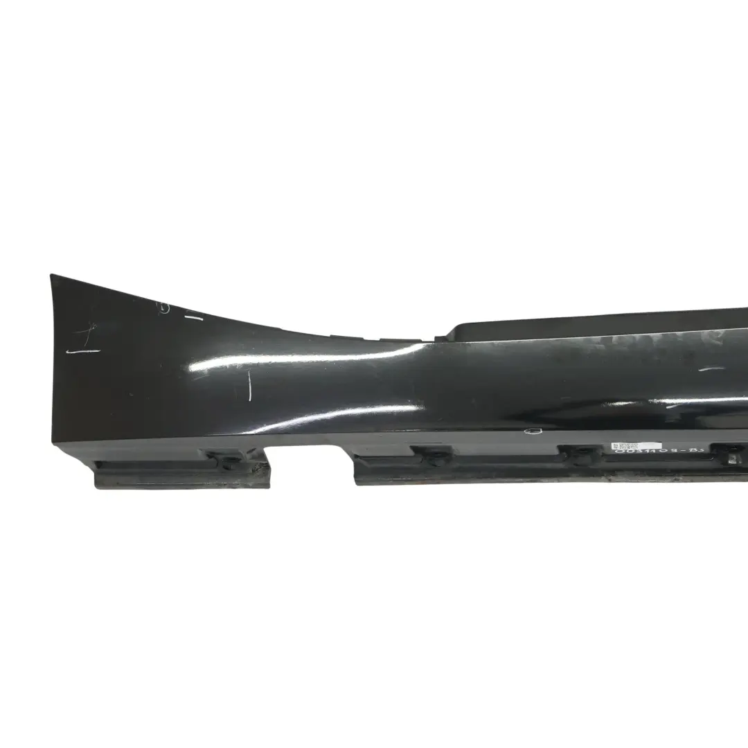 Cache latérale BMW Z4 E85 Gauche Panneau recouvrement seuil Noir Sapphire - 475