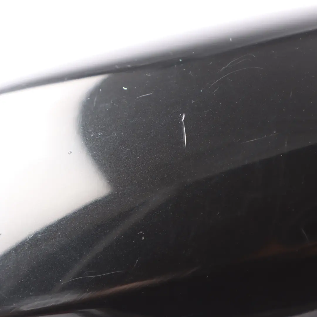 Wing Mirror BMW E81 E82 E87 Cover Cap Right O/S Sapphire Metallic Black - 475