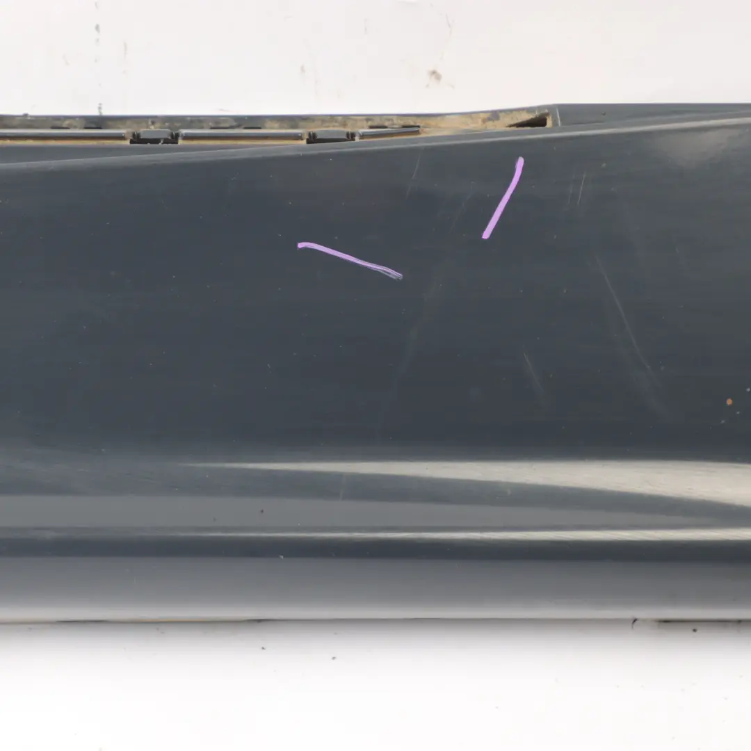 BMW E87 Sill Strip Side Skirt Left N/S Nautikblau Nautic Blue Metallic - A21