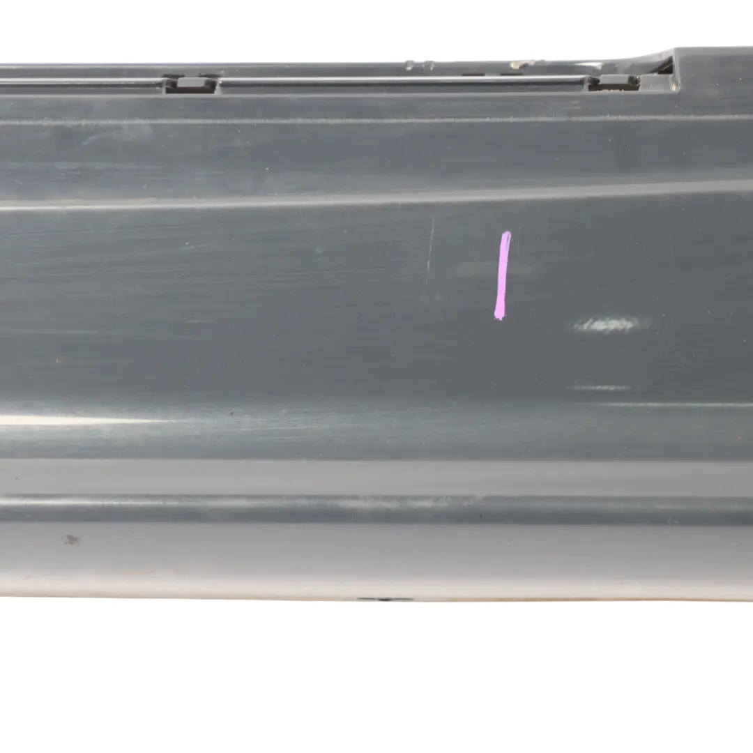 BMW E87 Sill Strip Side Skirt Left N/S Nautikblau Nautic Blue Metallic - A21
