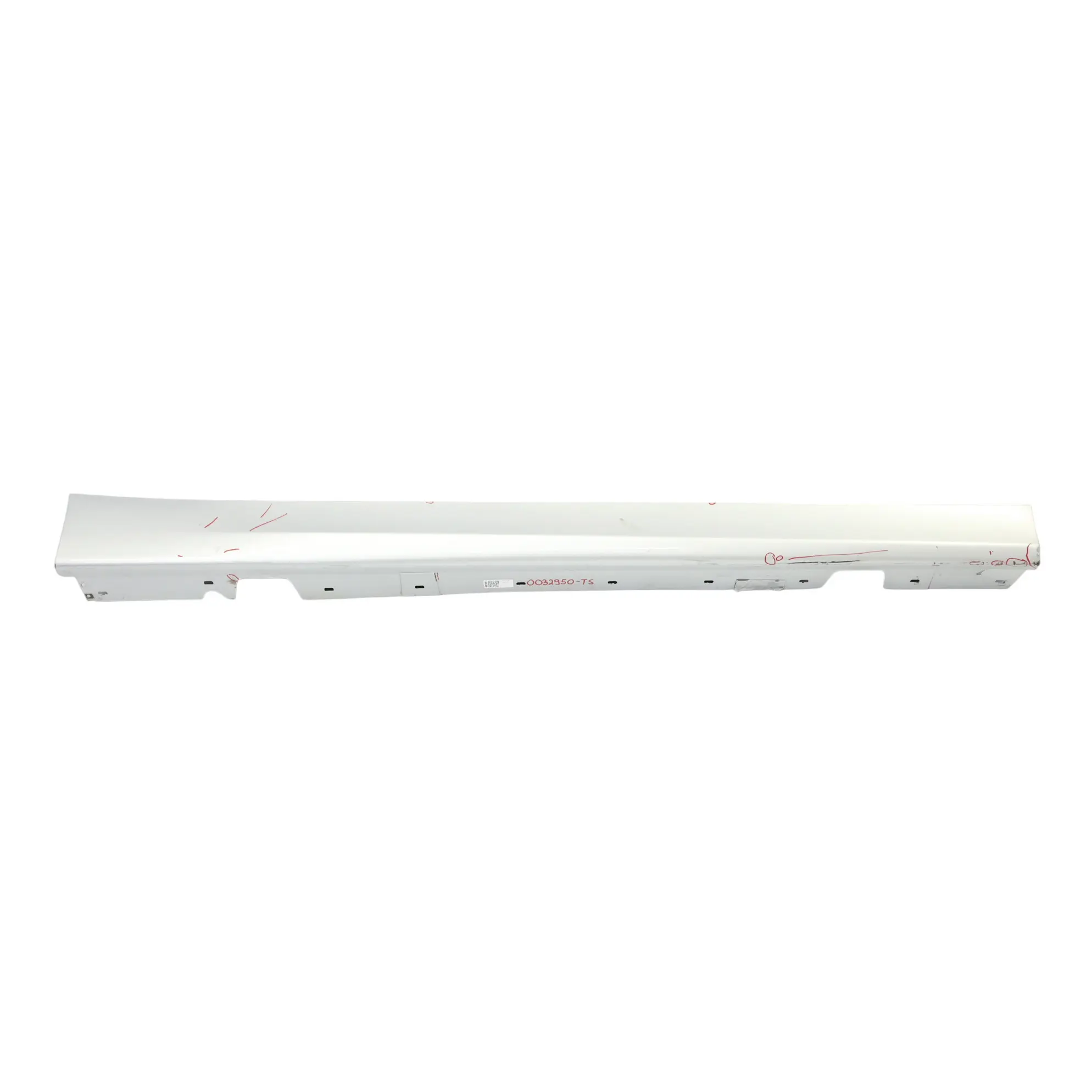 Side Skirt BMW E90 E91 Sill Strip Right O/S Titansilber Silver Metallic - 354