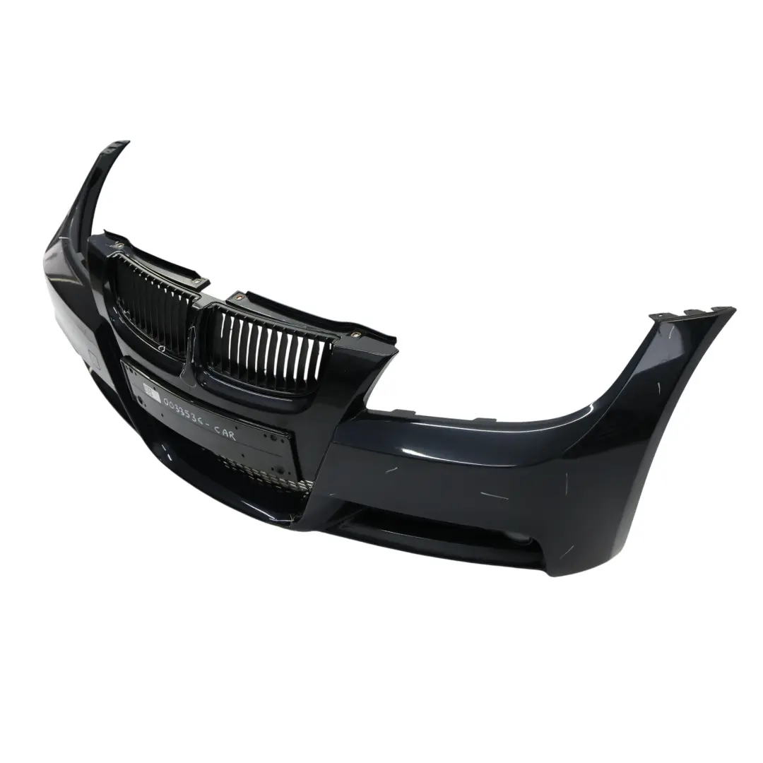 BMW E90 E91 Zderzak Przedni M-Pakiet Black Sapphire Czarny Metalik - 416