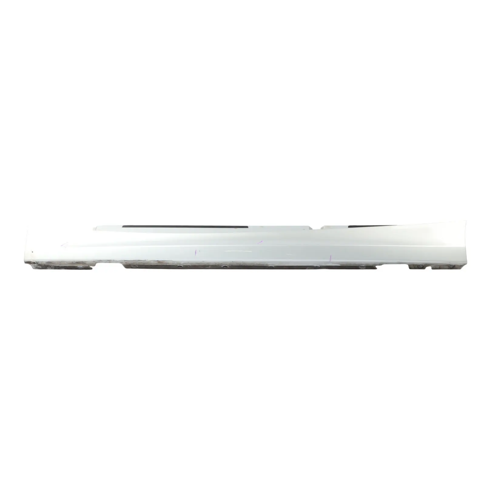 BMW E87 LCI Sill Strip Side Skirt Left N/S Titansilber Silver Metallic - 354